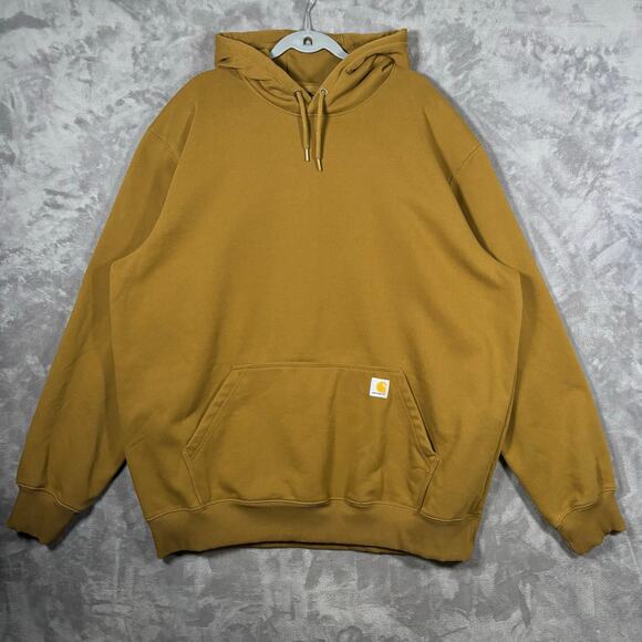 Carhartt Rain Defender Loose Fit Hoodie 2XL Tall Bronze Brown - Picture 1 of 6